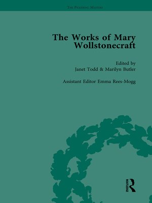 cover image of The Works of Mary Wollstonecraft Vol 7